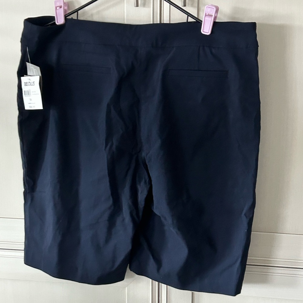 Coral Bay Women's Navy Shorts - Picture 4 of 5